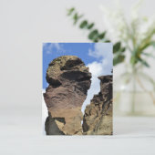 Affengesicht Postkarte (Stehend Vorderseite)