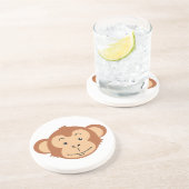 Affengesicht Sandstein Untersetzer (Seite)