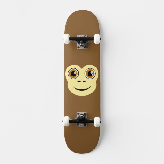 Affengesicht Skateboard (Vorderseite)
