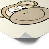 Affengesichtszüge Poster (Ecke)