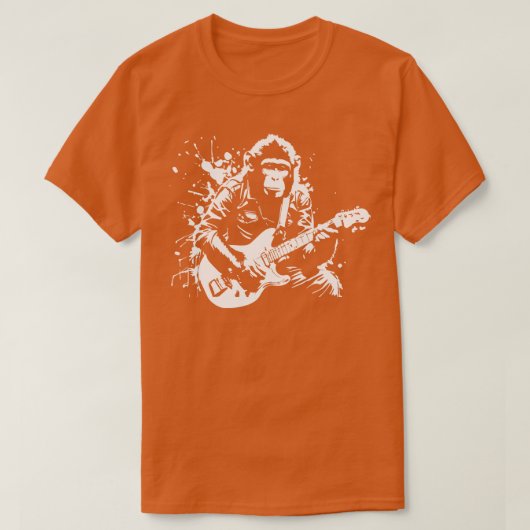 Affengitarre T-Shirt (Design vorne)