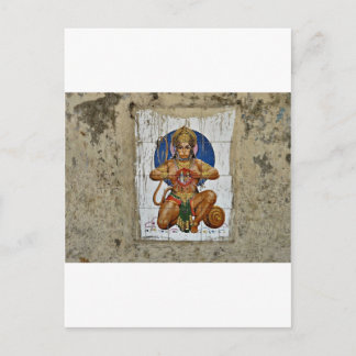 Affengott Postkarte