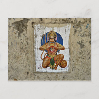 Affengott Postkarte