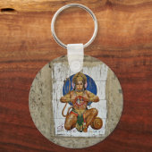 Affengott Schlüsselanhänger (Vorderseite)