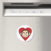 Affenherz Magnet (In Situ (Geschirrspüler))