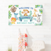 Affenhintergrund, Zoo-Party Banner (Insitu)