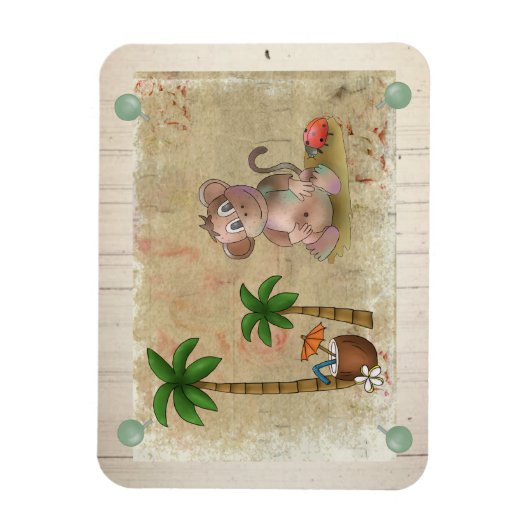 Affenhitze Magnet (Vertikal)