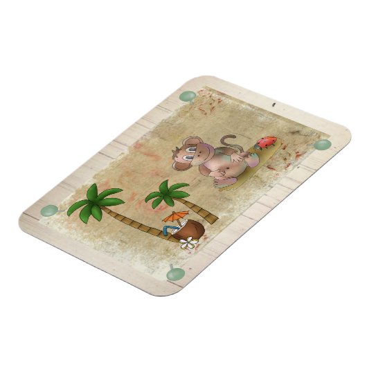 Affenhitze Magnet (Linke Seite)