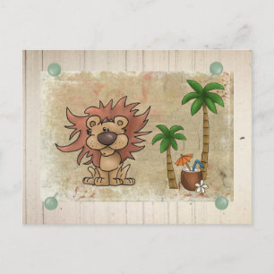 Affenhitze Postkarte