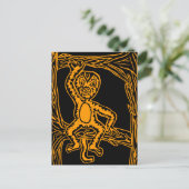 Affenholz Postkarte (Stehend Vorderseite)