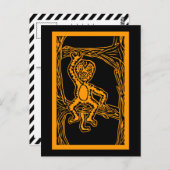 Affenholz Postkarte (Vorne/Hinten)