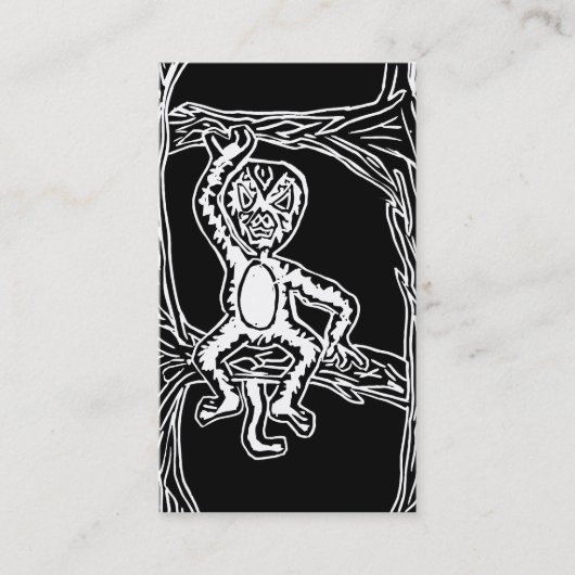 Affenholz Visitenkarte (Vorderseite)