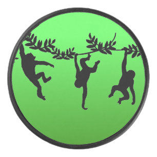 Affenhorde Eishockey Puck