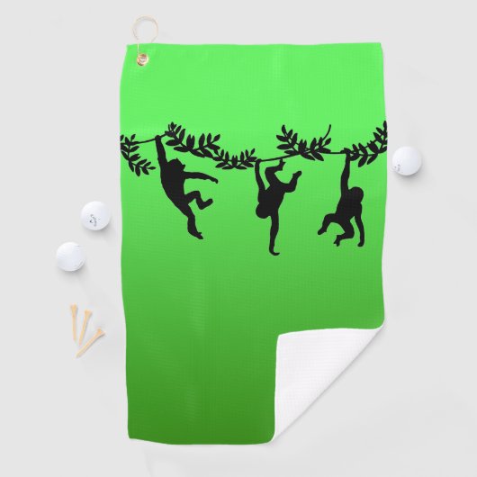 Affenhorde Golfhandtuch (Insitu)