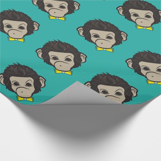 Affenidentitica Geschenkpapier (Ecke)