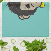 Affenidentitica Geschirrtuch (Gefaltet)