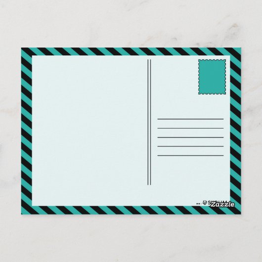 Affenidentitica Postkarte (Rückseite)