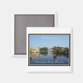 Affeninsel Magnet (Vorderseite/Rückseite)