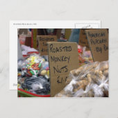 Affenkerne Postkarte (Vorne/Hinten)