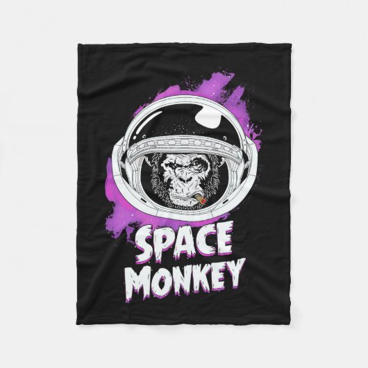 Affenklammer Fleecedecke (Vorderseite)