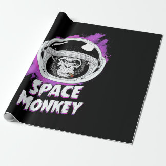 Affenklammer Geschenkpapier