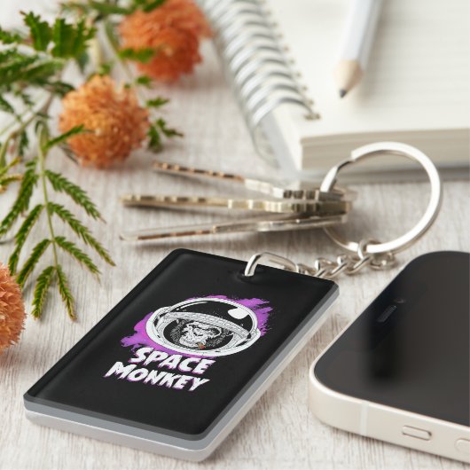 Affenklammer Schlüsselanhänger (Vorderseite rechts)