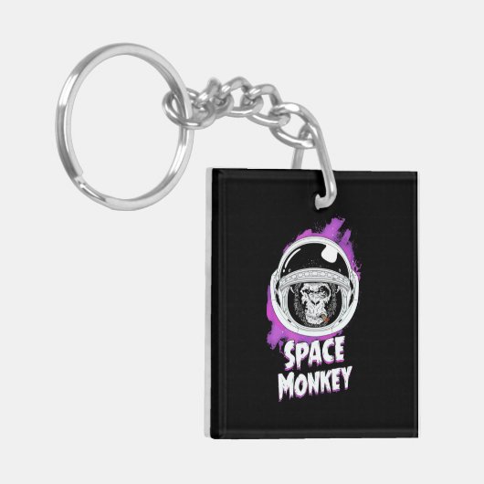 Affenklammer Schlüsselanhänger (Vorderseite links)