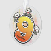 Affenkleckse 9 ornament (Vorderseite)