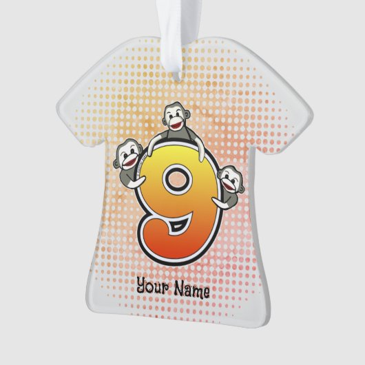 Affenkleckse 9 ornament (Vorderseite)