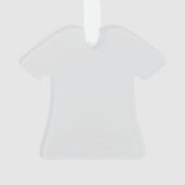 Affenkleckse Nr. 3 Ornament (Rückseite)