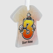 Affenkleckse Nr. 3 Ornament (Vorderseite)