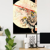 Affenkönig und Mondkaninchen 1887 Poster (Heimbüro)