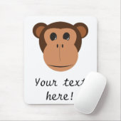 AffenkopfCartoon Mousepad (Mit Mouse)