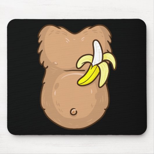 Affenkostüm für Kinder MONKEY Halloween-Kostüm Mousepad (Vorne)