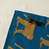 Affenkunst von Baboon Strandtuch (Beispiel)