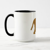 Affenkunst von Baboon Tasse (Links)