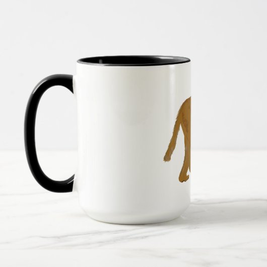 Affenkunst von Baboon Tasse (Links)