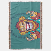 Affenlächeln Decke (Vorderseite Vertikal)