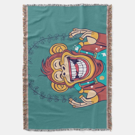 Affenlächeln Decke (Vorderseite Vertikal)