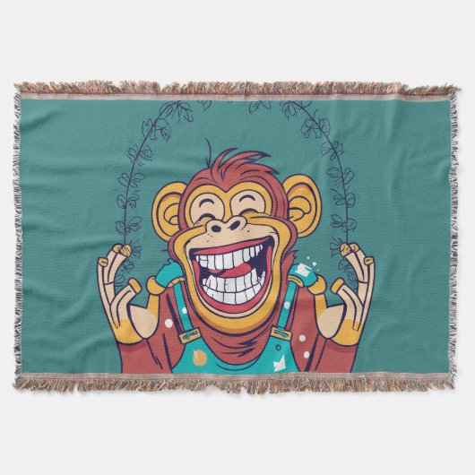 Affenlächeln Decke (Vorderseite)
