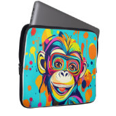 Affenlächeln Laptopschutzhülle (Vorne Rechts)