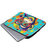 Affenlächeln Laptopschutzhülle (Vorne Knopf)