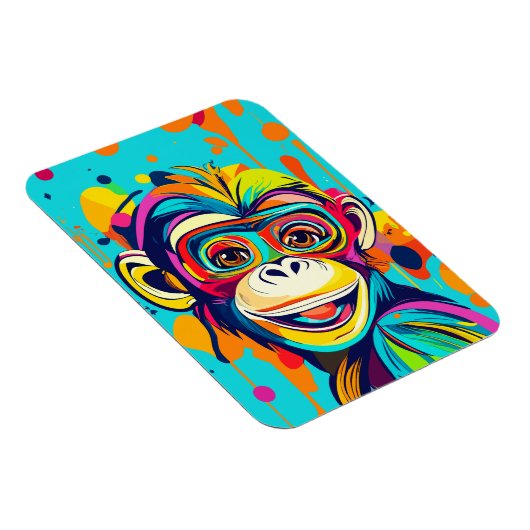 Affenlächeln Magnet (Rechte Seite)