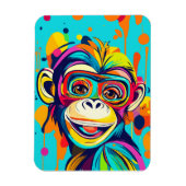 Affenlächeln Magnet (Vertikal)