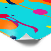 Affenlächeln Poster (Ecke)