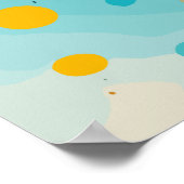 Affenlächeln Poster (Ecke)