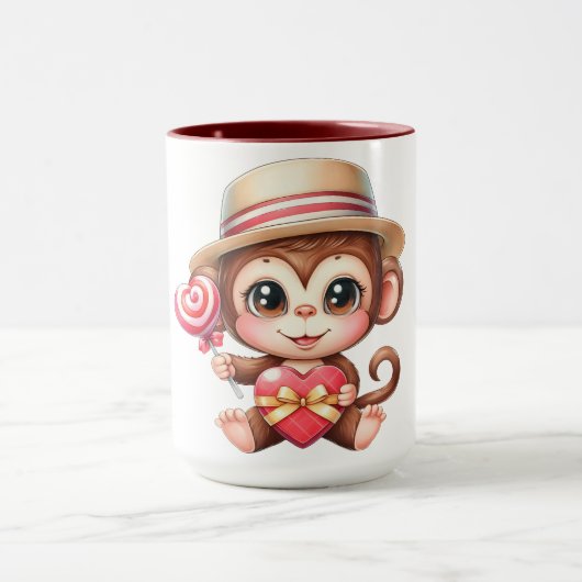 Affenliebe Tasse (Zentrum)