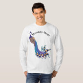 Affenliebhaber T-Shirt (Vorne ganz)