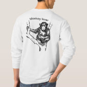 Affenliebhaber T-Shirt (Rückseite)