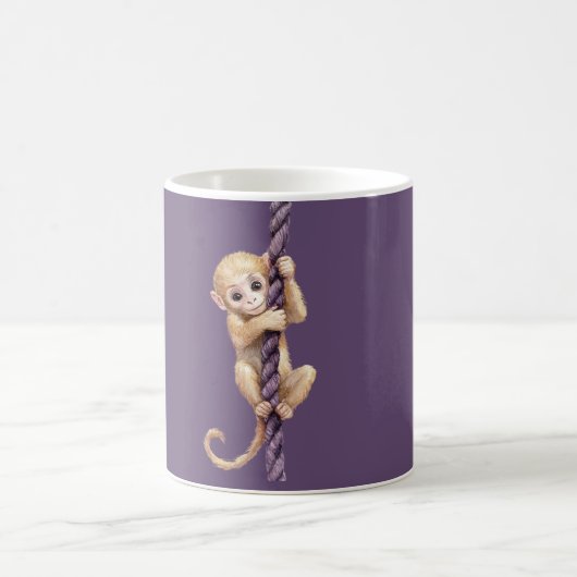 Affenlila Seil Kaffeetasse (Mittel)